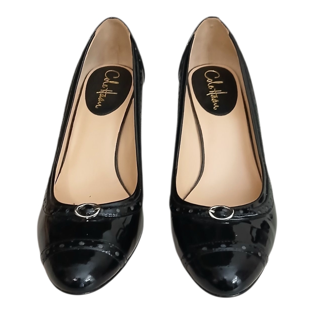 Cole Haan | Aleta Black Patent Leather Pump Size 9.5B
